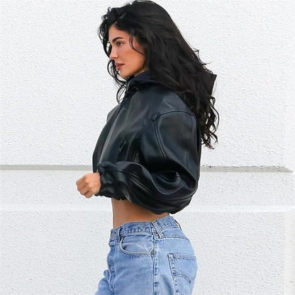 Cropped Coat for Women