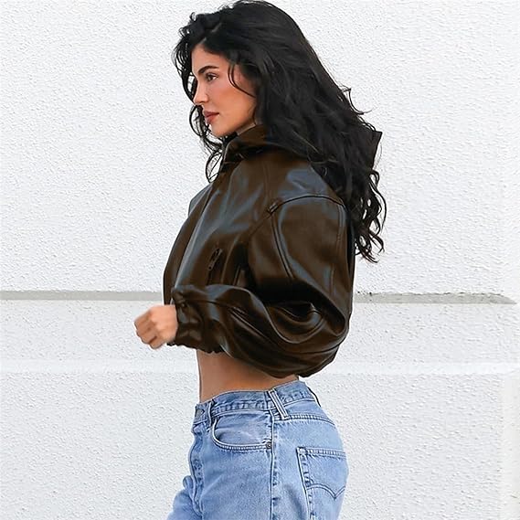 Cropped Coat for Women