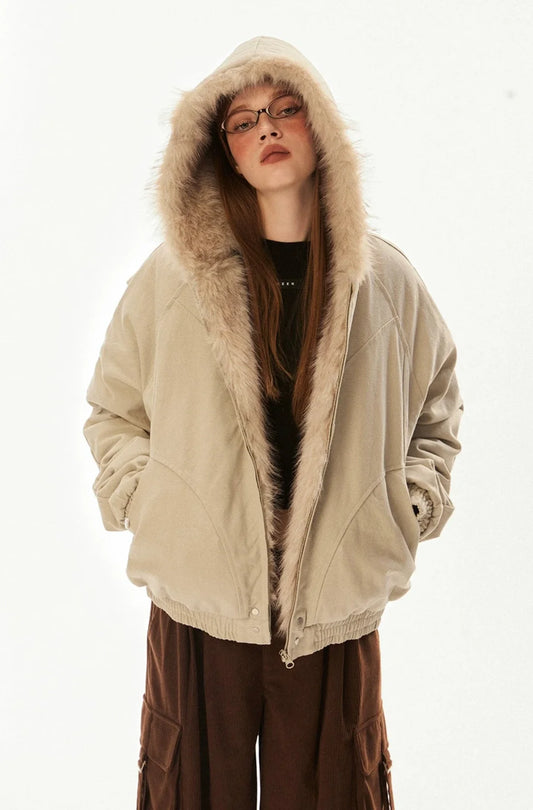 Hooded or Fur-Lined Jackets