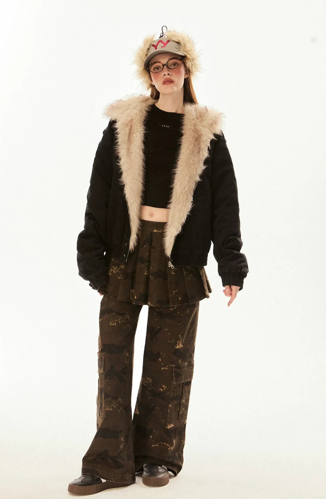 Hooded or Fur-Lined Jackets