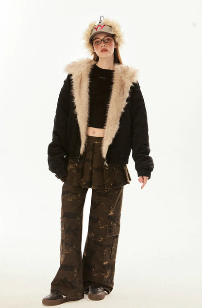 Hooded or Fur-Lined Jackets