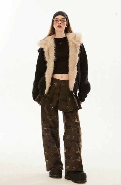 Hooded or Fur-Lined Jackets