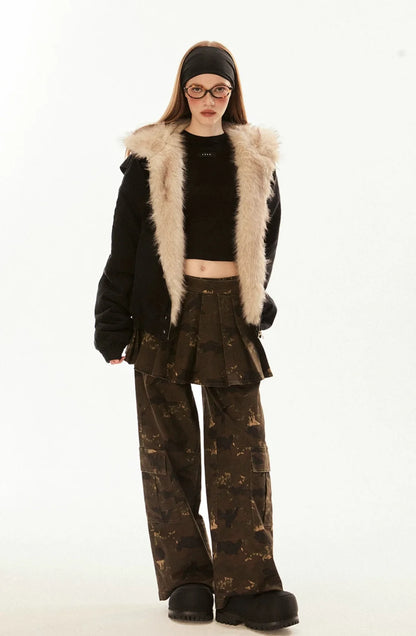 Hooded or Fur-Lined Jackets