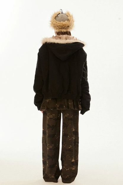 Hooded or Fur-Lined Jackets