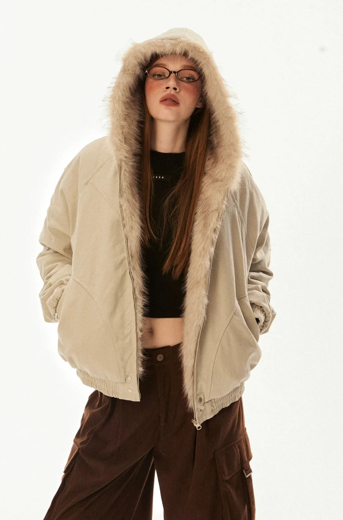 Hooded or Fur-Lined Jackets