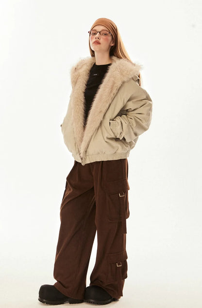 Hooded or Fur-Lined Jackets