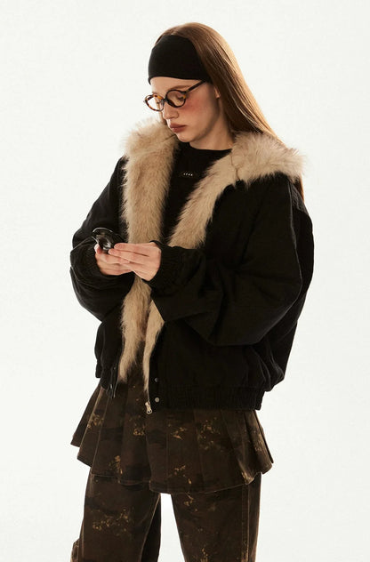 Hooded or Fur-Lined Jackets