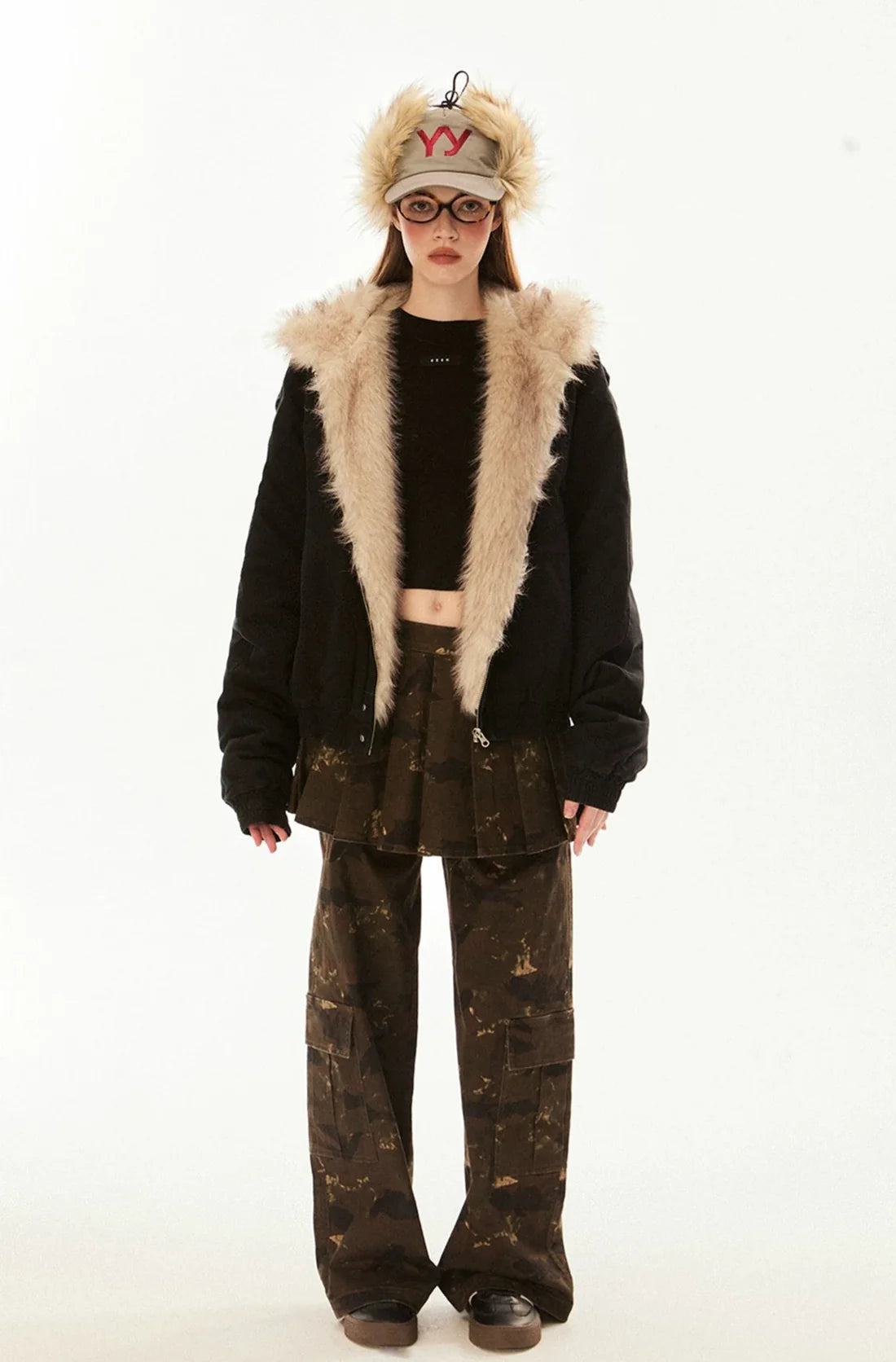Hooded or Fur-Lined Jackets