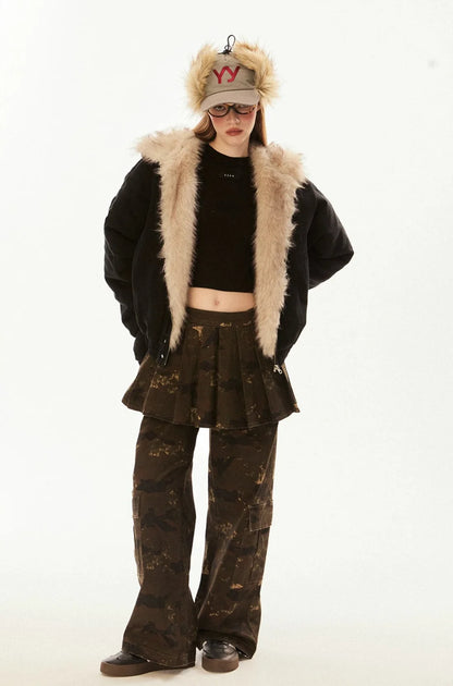 Hooded or Fur-Lined Jackets