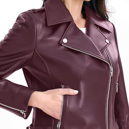 Belted jacket women