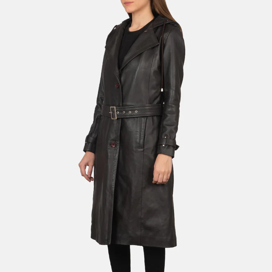 Longline Leather Coats