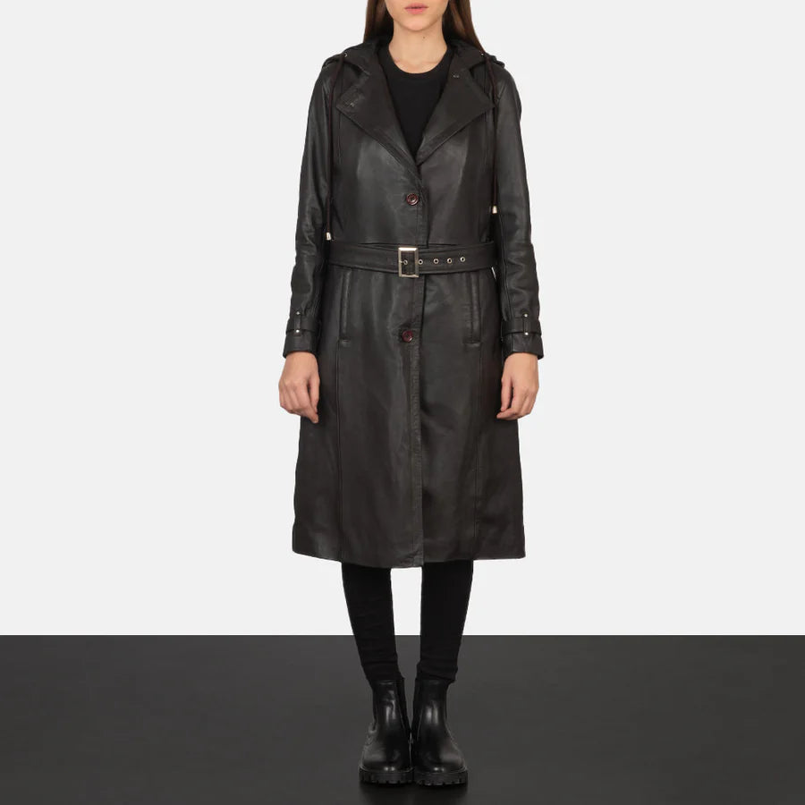 Longline Leather Coats