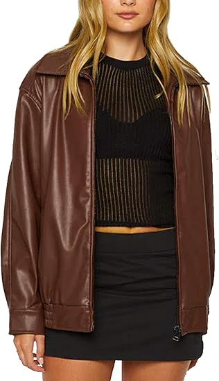 Oversized Leather Jackets