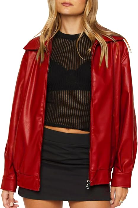 Oversized Leather Jackets