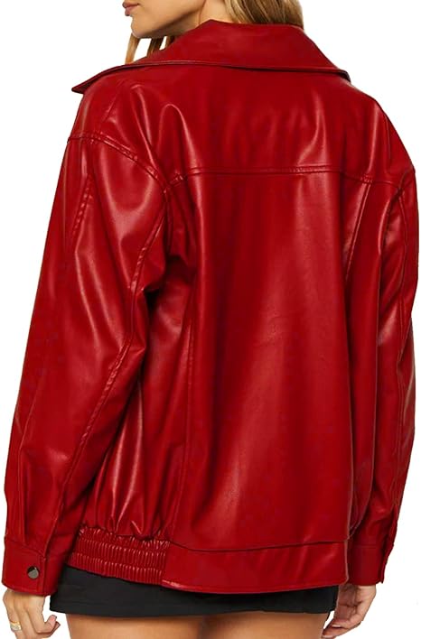Oversized Leather Jackets