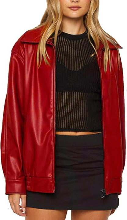Oversized Leather Jackets