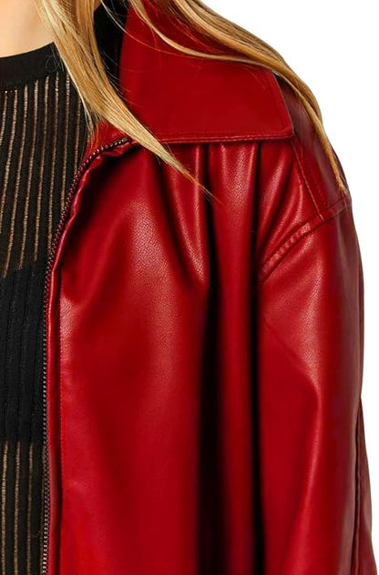 Oversized Leather Jackets