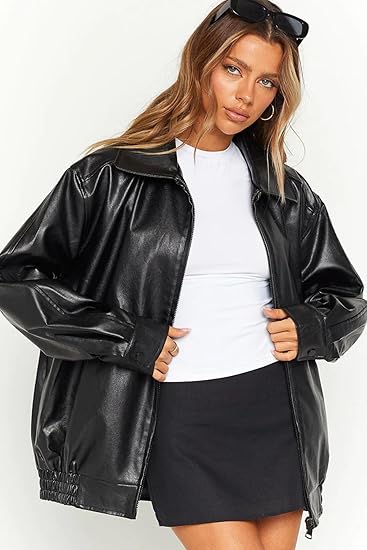 Oversized Leather Jackets