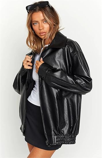 Oversized Leather Jackets