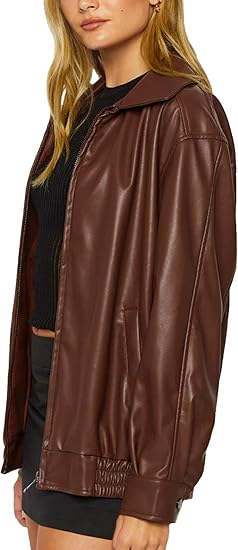 Oversized Leather Jackets
