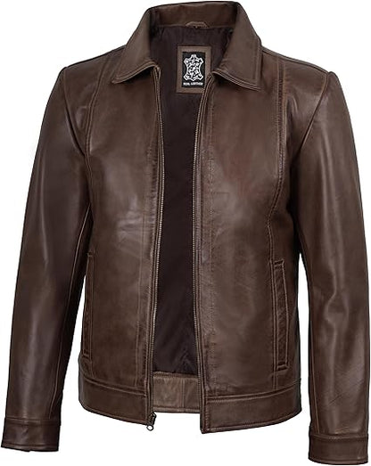 Real Lambskin leather vintage