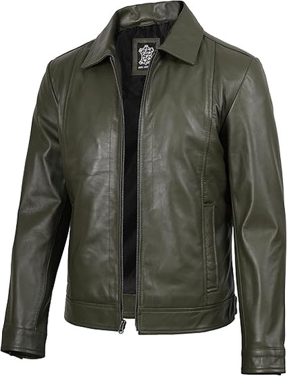 Real Lambskin leather vintage