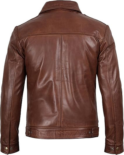 Real Lambskin leather vintage